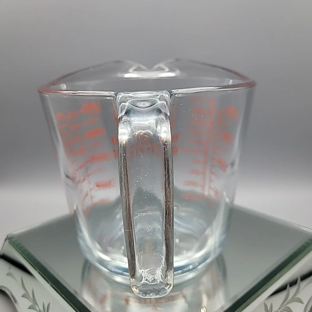 Anchor Hocking 4‎ Cup Glass Measuring Cup 32oz Red Lettering #8